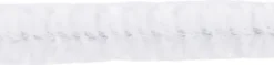 Chenille - L 30 CM - Tykkelse 4 MM - Hvid - 50 Stk
