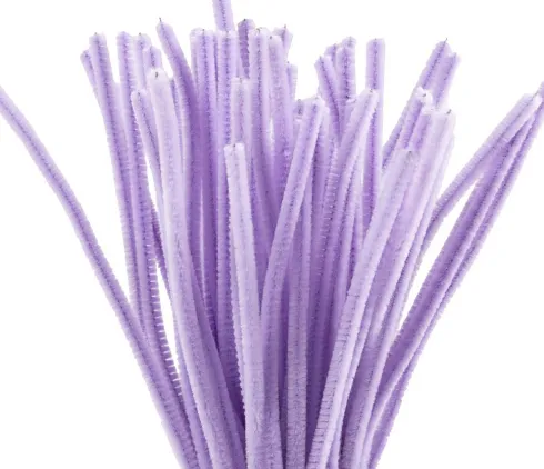 Chenille - L 30 CM - Tykkelse 6 MM - Lilla
