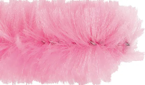 Chenille Piberensere - L 30 CM - Tykkelse 15 MM - Pink - 15 Stk