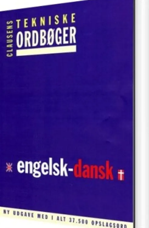 Clausens Tekniske Ordbøger, Engelsk-Dansk