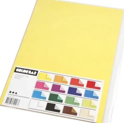 Color Bar Rivepapir - A4 - 210X297 MM - 100 G - 16 Assorterede Ark