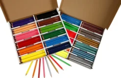 Colortime Farveblyanter - L 17,45 CM - Mine 5 MM - Jumbo - Assorterede Farver - 12X12 Stk