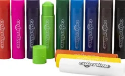 Colortime - Soft Color Stick - Farvekridt - Flere Farver - 12 Stk