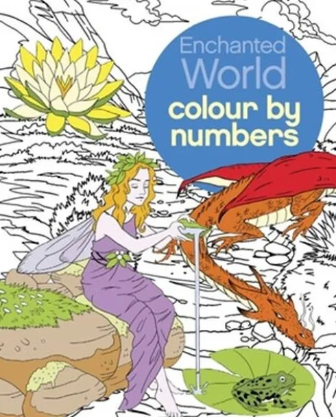 Colour By Numbers: Enchanted World