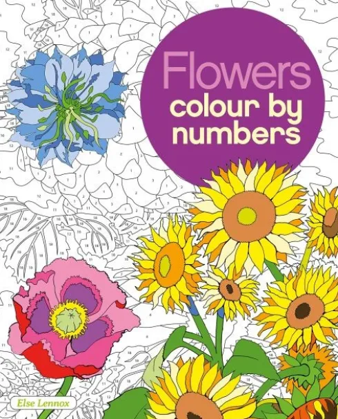 Colour By Numbers: Flowers