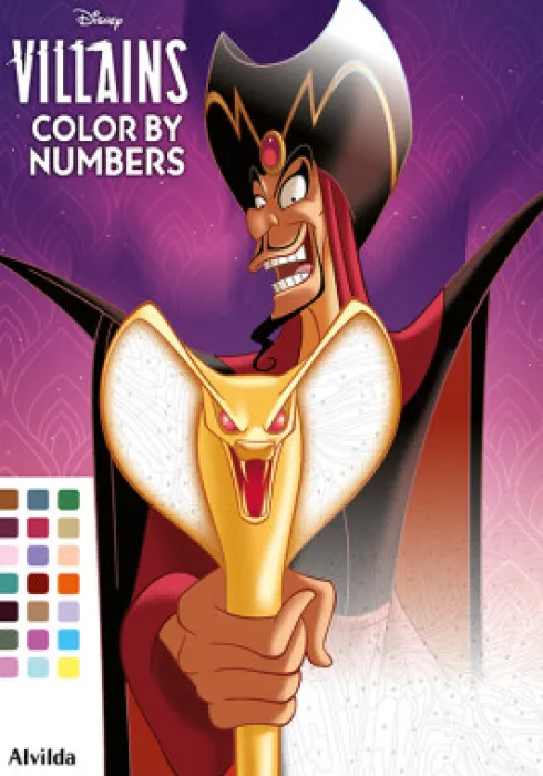 Colour By Numbers - Villains