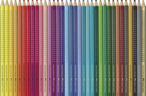 Colour Grip Farveblyant - Tinæske Med 36 Stk - Faber-Castell
