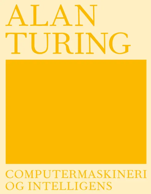 Computermaskineri Og Intelligens