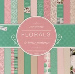Craft Sensations - Designpad - Florals & Basic Patterns - 24 Ark