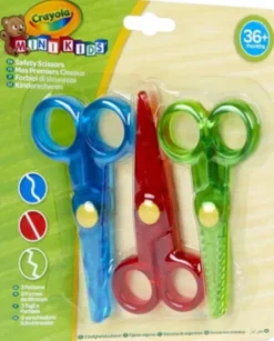 Crayola - Mini Kids Sikkerhedssakse 3 Stk