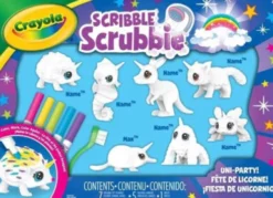 Crayola - Scribble Scrubbie Unipets 7 Kæledyr
