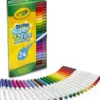 Crayola - Supertips Vaskbare Tuscher 24 Stk