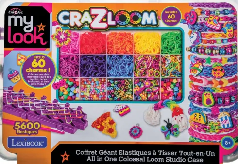 Cra-Z-Art - Cra-Z-Loom - All In One Colossal Loom Studio Case