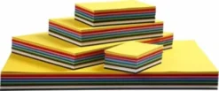 Creativ Karton - A3,A4,A5,A6 - 180 G - Assorterede Farver - 1500 Assorterede Ark
