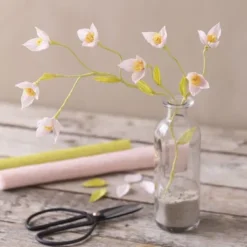 Crepepapir Til DIY Blomster - 8 Pastelfarver