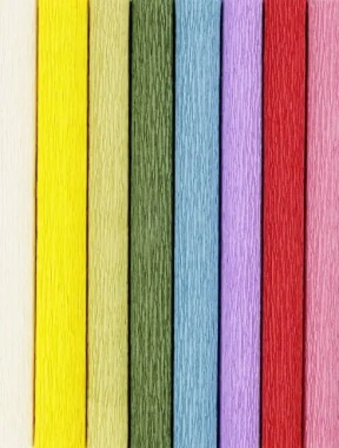 Crepepapir Til DIY Blomster - 8 Ruller - 60 CM