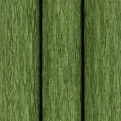 Crepepapir - 25X60 CM - Stræk/Crepe 180% - 105 G - Løvgrøn - 3 Ark