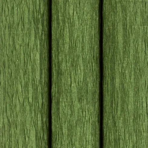 Crepepapir - 25X60 CM - Stræk/Crepe 180% - 105 G - Løvgrøn - 3 Ark