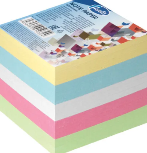 Cube Refill 85 X 85 MM - Kulørt Papir