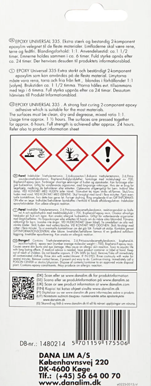 Dana Lim - Epoxy Universal Lim - 335 - 24 ML
