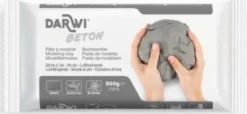 Darwi Beton Modellermasse 500G Grå - Cernit