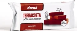 Darwi - Selvhærdende Ler - Cernit - Terracotta - 500 G