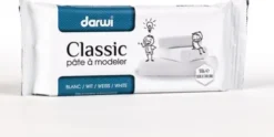 Darwi - Selvhærdende Ler - Cernit - Hvid - 500 G