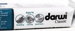 Darwi - Selvhærdende Ler - Cernit - Hvid - 500 G