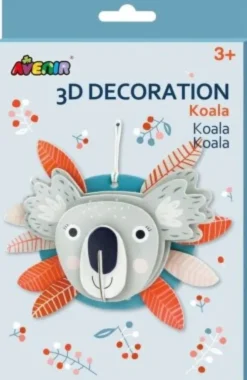 3D Byggesæt - Koala Motiv - Avenir