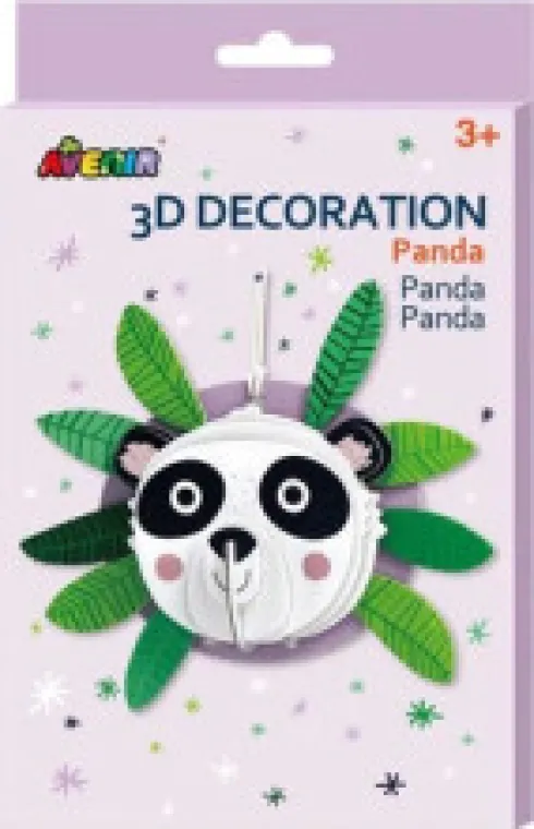 3D Byggesæt - Panda - Avenir