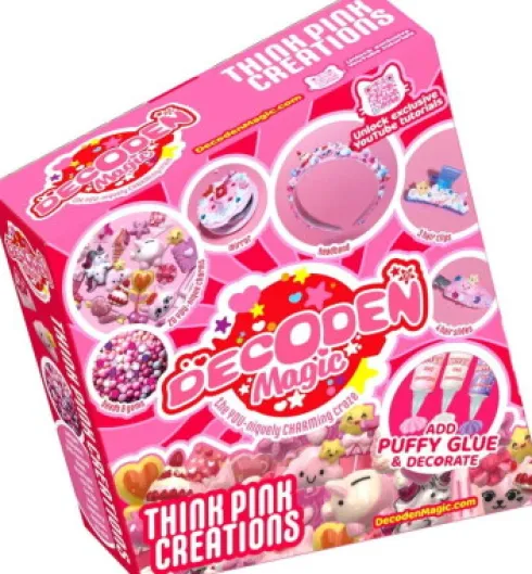 Decoden Magic - Deluxe Think Pink Creations - DIY Sæt Til Børn