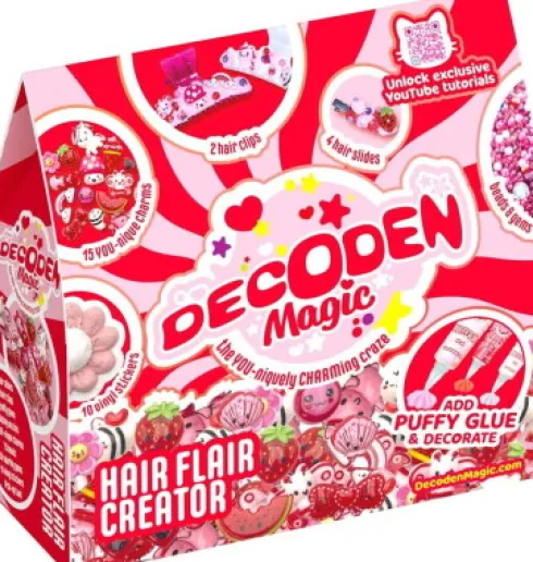 Decoden Magic - Hair Flair Creator - DIY Hårpynt Sæt Til Børn