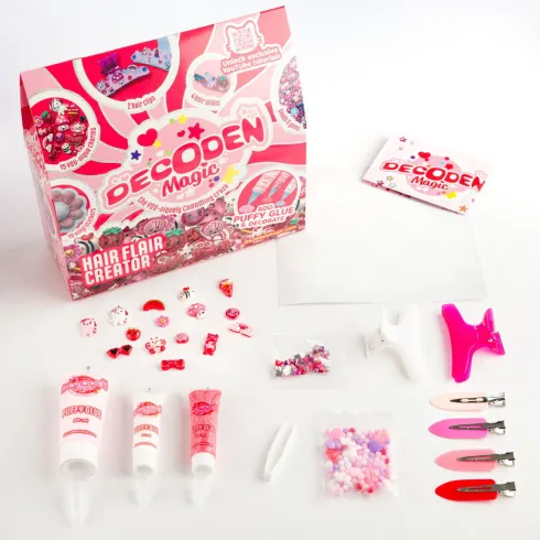 Decoden Magic - Hair Flair Creator - DIY Hårpynt Sæt Til Børn