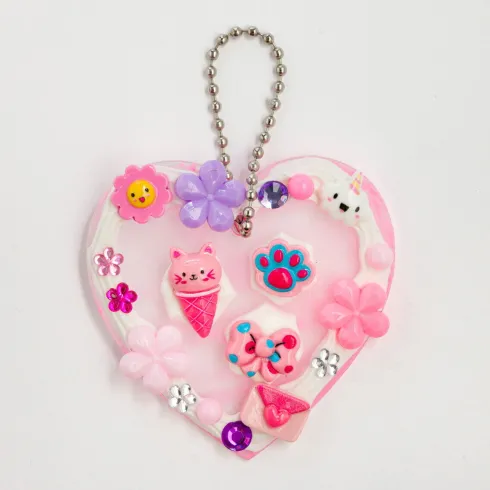 Decoden Magic - Pretty Kitty Bag Charms - DIY Charms Til Børn