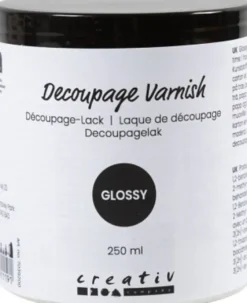 Decoupagelak - Blank - 250 ML