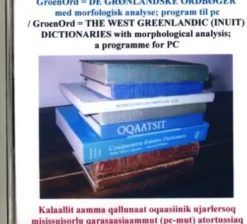 De Grønlandske Ordbøger Med Morfologisk Analyse