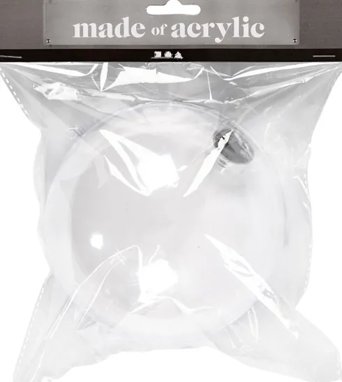 Deko-Kugle - Ø 13,6 CM - Transparent - 1 Stk