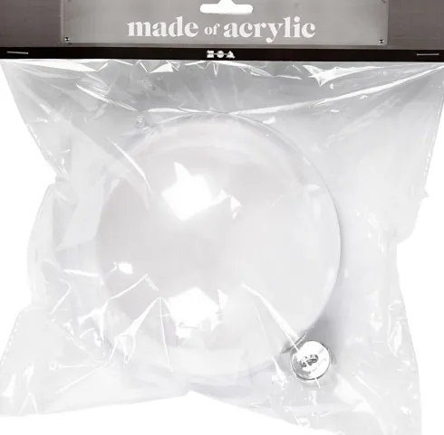 Deko-Kugle - Ø 15,6 CM - Transparent - 1 Stk