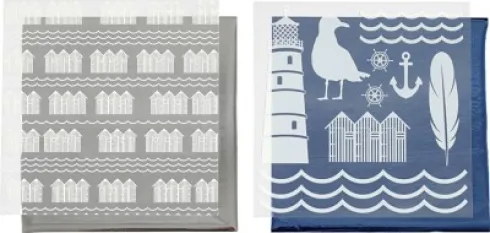 Dekorationsfolie Og Design Limark - Fyrtårn - 15X15 CM - 2X2 Ark