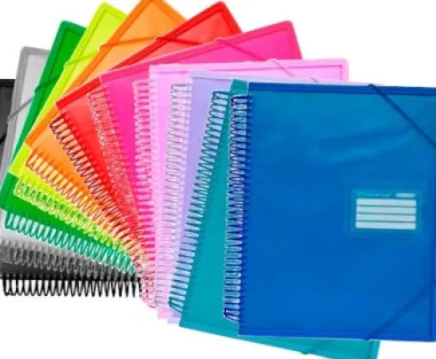 Demomappe A4 Med 20 Faste Lommer Assorterede - Office Box