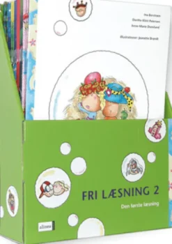 Den Første Læsning, 2.Kl. Fri Læsning, Sampak Med 24 Bøger