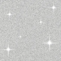 Designpapir - Glimmer - 30,5X30,5 CM - 120+128 G - Sølv - 2 Ark