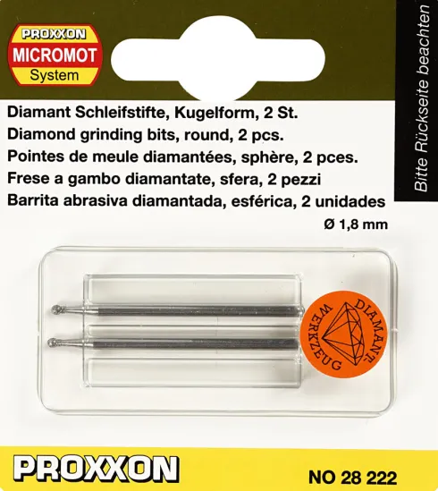 Diamantstift - Str. 1,8 MM - 2 Stk