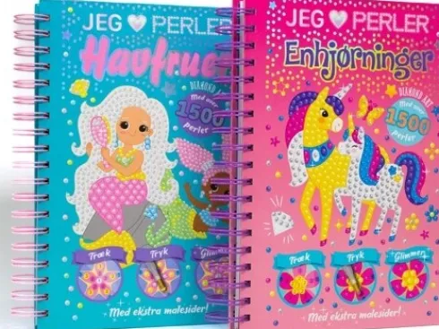 Diamond Art - Jeg Elsker Perler - 1500 Perler - Enhjørninger
