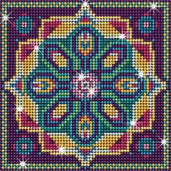 Diamond Art - Mandala - 20 X 20 CM