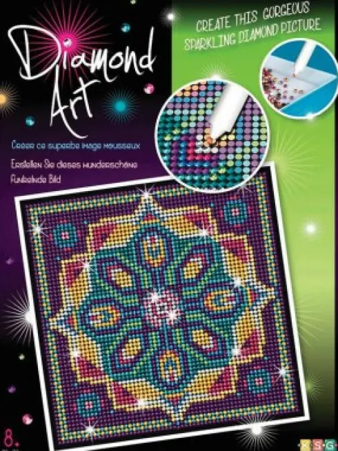Diamond Art - Mandala - 20 X 20 CM