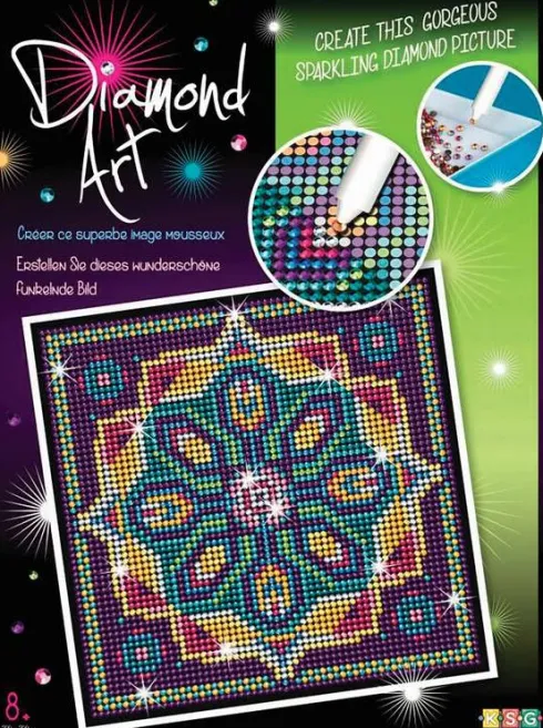 Diamond Art - Mandala - 20 X 20 CM