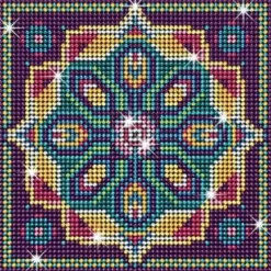 Diamond Art - Mandala - 20 X 20 CM