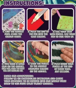 Diamond Art Painting Kit På Lærred - 30X40 CM - Sommer - Splat