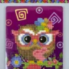 Diamond Painting - 5D - 10X15 CM - Med Staffeli - Ugle